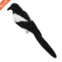 Magpie Decoy Hunting Bird Deter Scarer Pest Control Yard Sca