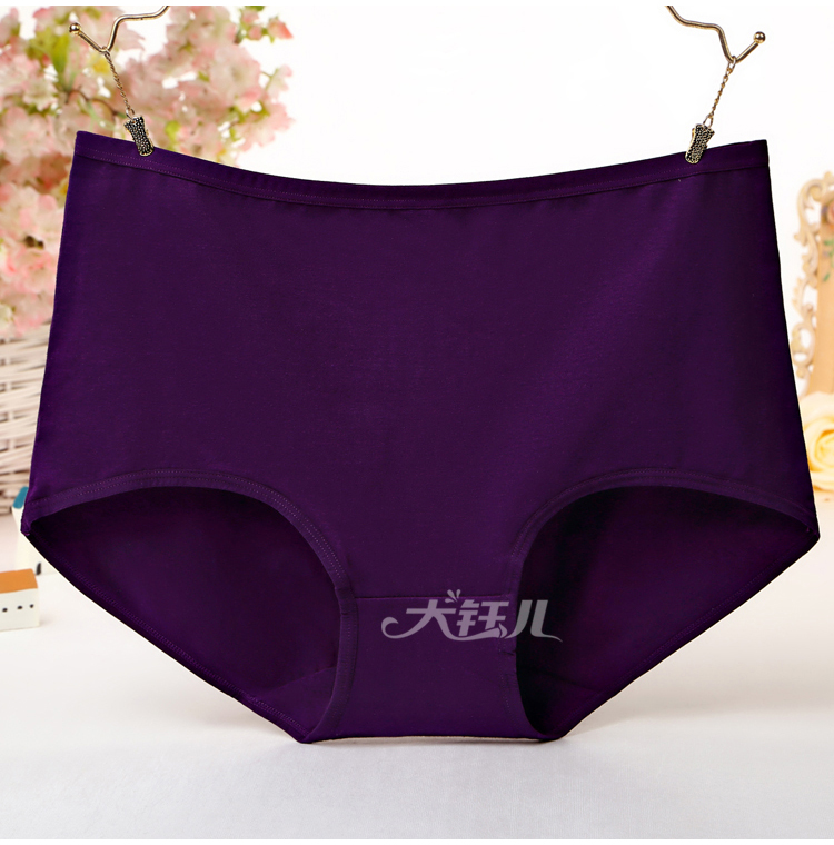Cộng với phân bón XL bà mẹ trung niên béo m200 kg cotton năm nay lớn màu đỏ eo cao đồ lót phụ nữ đồ lót giá rẻ