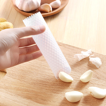  Silicone garlic peeler Household manual garlic peeler Garlic peeler Garlic press Kitchen garlic peeler artifact