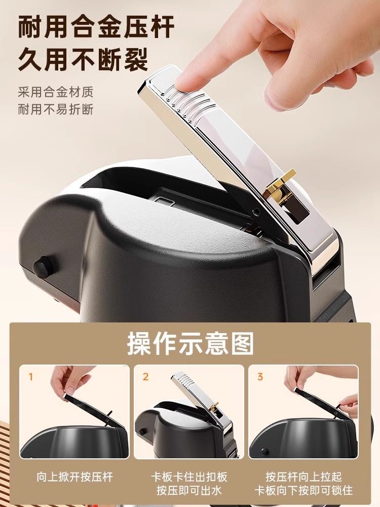Press-Type Hot Water Kettle, Thermos, Tea Bottle, Boiling Water Bottle, Thermos Flask, Hot Water Bottle, Large-Capacity Household Thermos