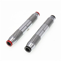 OEM audio XLR fever balance head Carbon fiber rhodium-plated silver Canon head three-core microphone XLR male and female plug