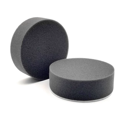 Автомобильная воздушная мотоциклетная восковая машина 4 -дюймовая восковая губка сплошной восковой пластины сама -стабильный зеркал мелкая губка