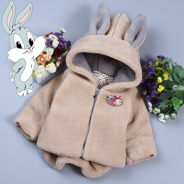 Manteau pour fille en flanelle - Ref 2164007 Image 16