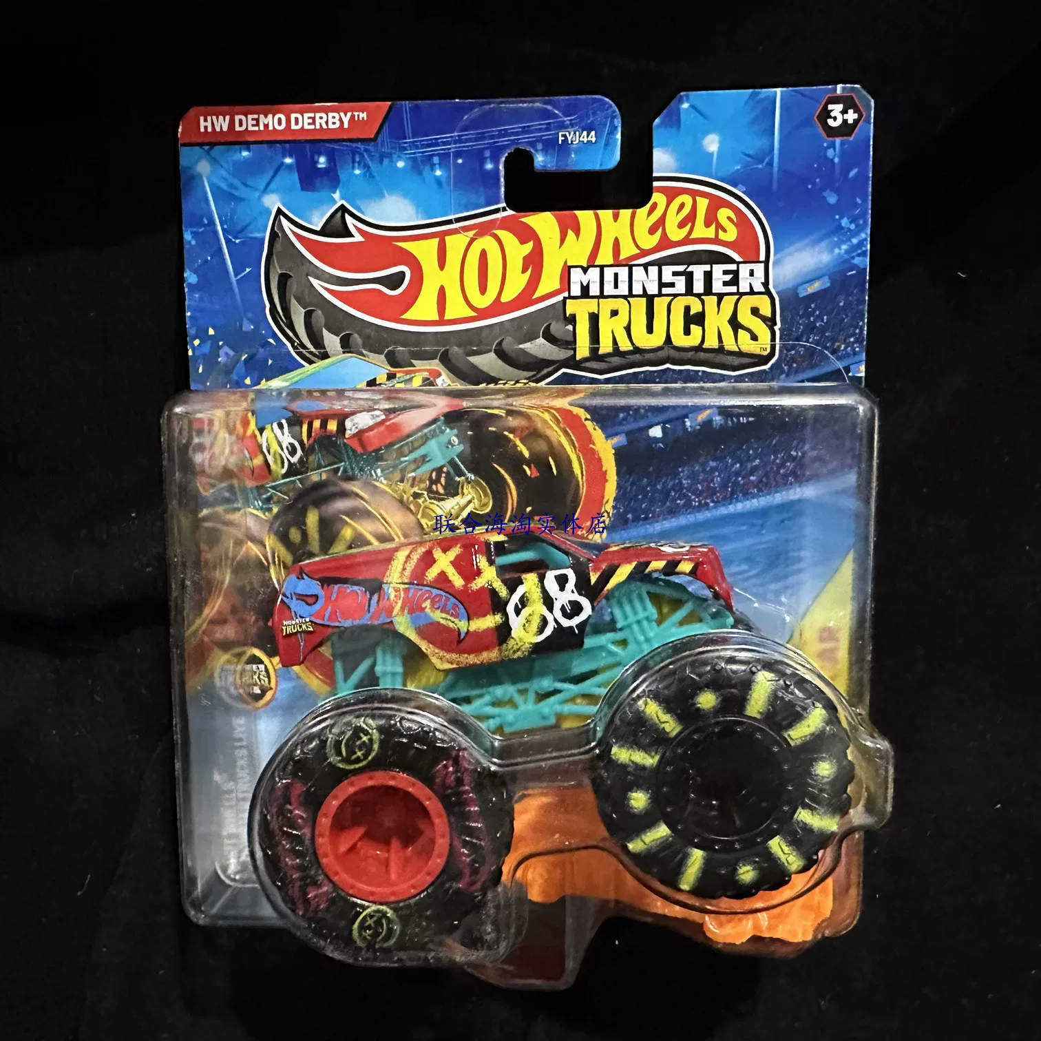 Hot Wheels, монстр-трак, игрушечная машина, подарок на день рождения