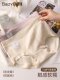 Class a baby cotton underwear girls pure cotton briefs 2025 spring and summer thin mid-waist hip women's 7A antibacterial crotch