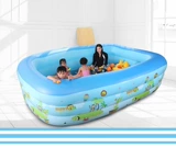 Большой надувной складной бассейн для плавания для раннего возраста, увеличенная толщина