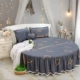 Ít Dream House Tuỳ giường tròn tròn giường váy tròn giường tròn khăn trải giường bedspread bedspread bông bông mảnh - Váy Petti