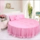 Ít Dream House Tuỳ giường tròn tròn giường váy tròn giường tròn khăn trải giường bedspread bedspread bông bông mảnh - Váy Petti