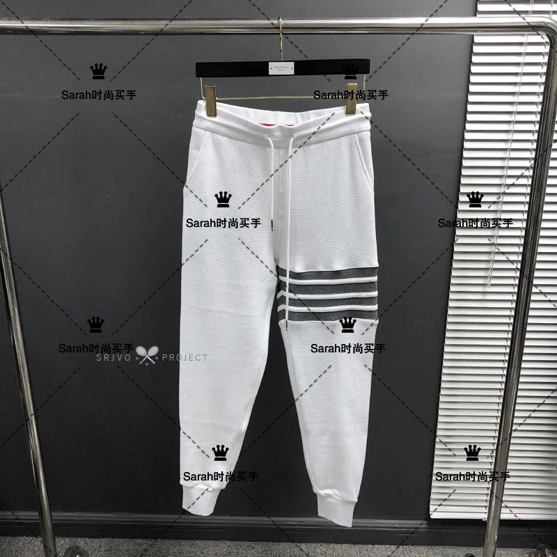 Thom Browne WaffleStills TB Corsets Unisex Knitted Slacks Sweatpants