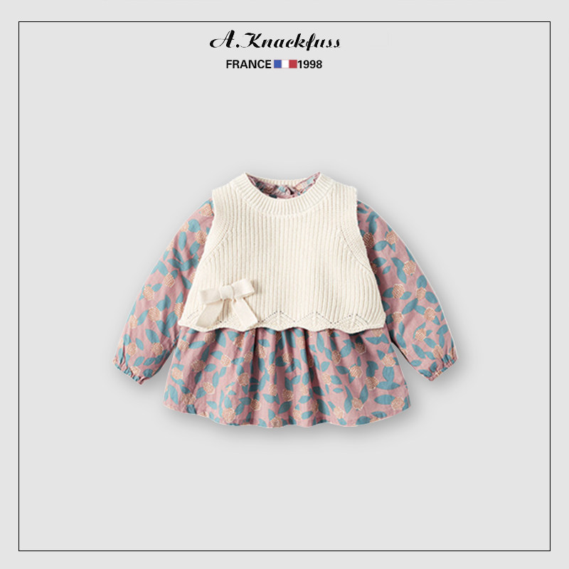 Gas Princess Dress Girls Dress Suite AKnackfuss Fall Girl Crush Dress in France