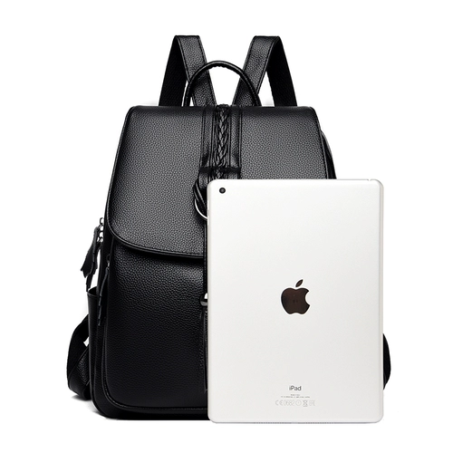 Рюкзак, универсальная сумка через плечо, вместительный и большой ранец для путешествий для отдыха, в корейском стиле, из натуральной кожи