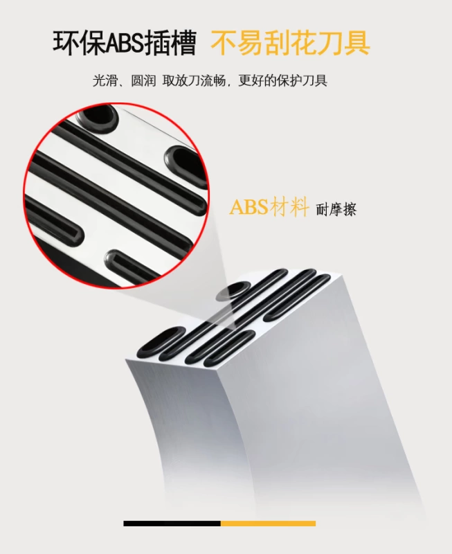 Dao giữ 430 thép không gỉ kệ dao hộp lưu trữ nhà bếp cung cấp đơn giản dao giữ bếp