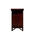 Đồ nội thất bằng gỗ rắn Yundian mahogany nhà Minh và nhà Thanh cổ điển sơn mài màu đen Trung Quốc retro chính thức bốn cửa ba cửa tủ phụ - Buồng