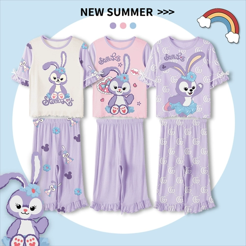 Детская тонкая пижама, комплект для принцессы для школьников