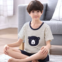 Медвежий мальчик с коротким рукавами