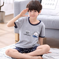 Для мальчиков, короткий рукав, с медвежатами