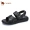 Bán Giày dép nam Camel Da mùa hè Thoải mái Dép giản dị Velcro Open Toe Beach Dép nam - Sandal