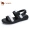 Bán Giày dép nam Camel Da mùa hè Thoải mái Dép giản dị Velcro Open Toe Beach Dép nam - Sandal