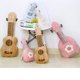 Simulated 3D guitar doll plush toy musical instrument ukulele pillow cushion doll children's birthday gift for women