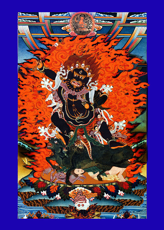 Tie-edge renewal of the Black Daweed and the Bodhisattva Bodhisattva Bodhisattva angritbaritsBodhisattva (photo)