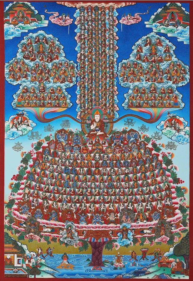 Conjunction ultra-high definition Zong Glu converts to the portrait of Tangkatu painting and picture photo paper double sides