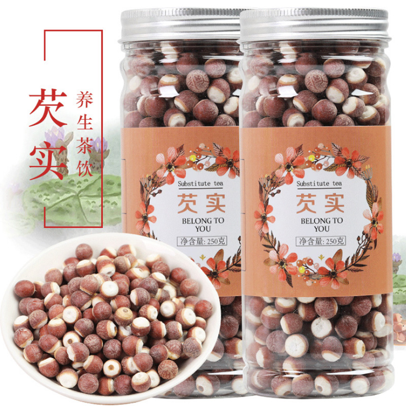 Buy 1 get 1 free Total 2 bottles] Gorgon dry goods Fresh farm-produced gorgon chicken head under the real gorgon rice