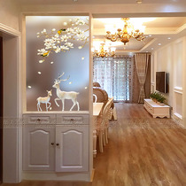 Living Room Entrance Glass Screen Partition Home Decoration Sheltering Modern Simple Yogen Kanguan Shoes Cabinet Light And Luxurious Moving Wall