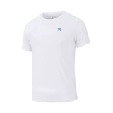 Мужская спортивная летняя быстросохнущая дышащая футболка для спортзала, короткий рукав, для бега