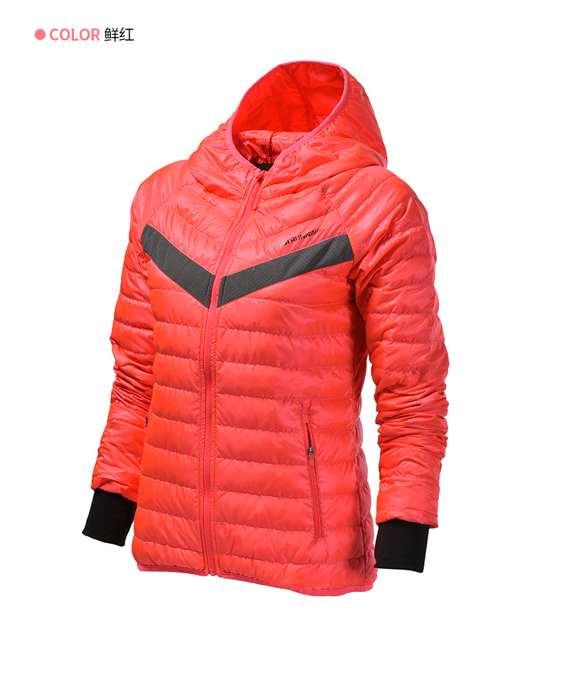 Đích thực 361 độ mùa đông của phụ nữ xuống áo khoác ấm áp và windproof trùm đầu giản dị áo khoác thể thao 561642206 áo phao nữ trung niên