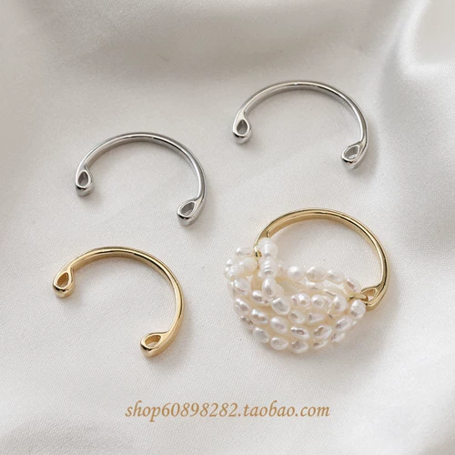 Кольцо из жемчуга, базовые аксессуары, 14 карат, DIY