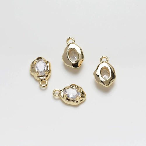 Подвеска, серьги, ожерелье, аксессуары, 14 карат, золотой цвет, DIY