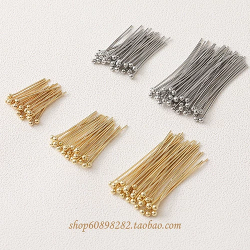 Медные золотые базовые серьги, аксессуары, материал, 14 карат