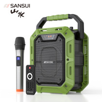 Landscape outdoor audio stall square dance stall speaker Bluetooth portable portable high volume K song wireless talk