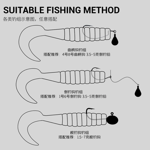 Luya Gen Fishing Micro -bait Fake Bait Mini Clolling Them Ткань 蛆 小 小 路 路 路 鳜 鳜 路 路 路 路 路 路 路 路 路 路 路 路 路 路 路
