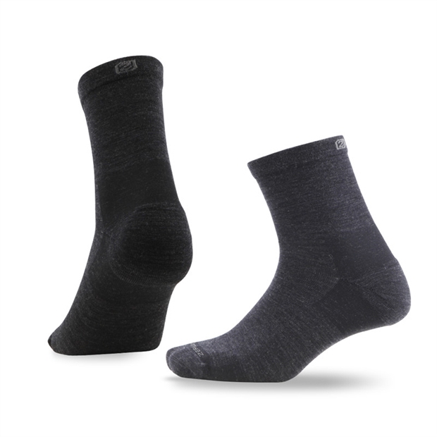 Zeal Wood Merino Wool Socks for Men and Women, Sports Anti-Odor Breathable Non-Slip Socks 17024/17025