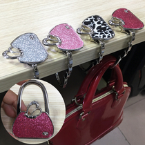 Fine Creative Fashion Hooks Desktop Hook Butterfly Hung Bag Hook Dual-use Hanging Bag folding portable hanging bag clasp