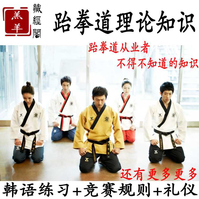 Taekwondo Theory Common Knowledge Trends Competitive Real Battle Rules Penalty Scale Gift Instrument Spirit Korean Passphrase Discovery