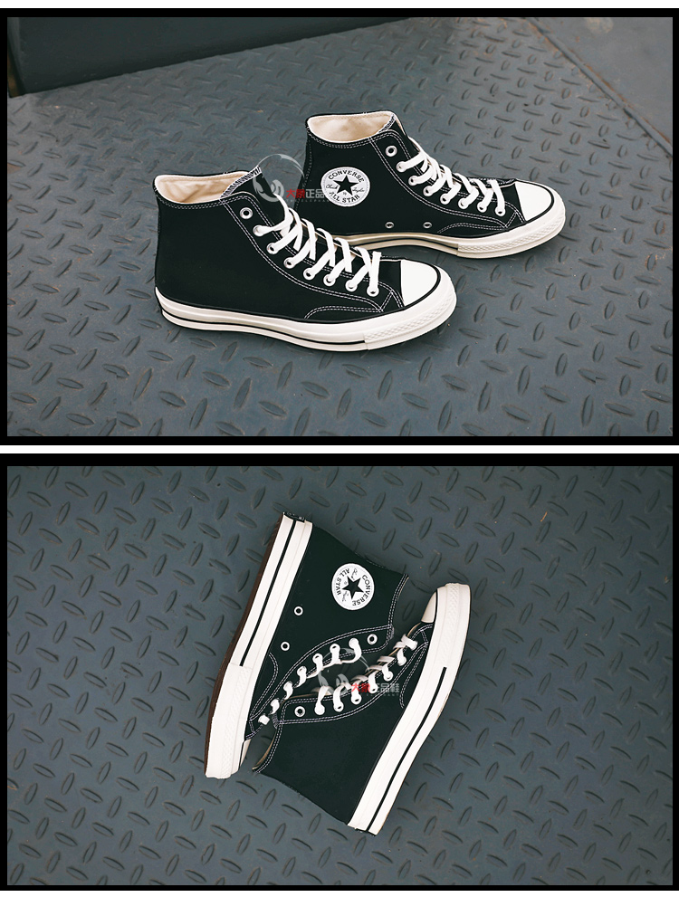 Converse / Converse 1970S Giày nam Samsung Giày nữ cao cấp Giày vải cao cấp | 162050C 162052C - Plimsolls giày thể thao cổ cao