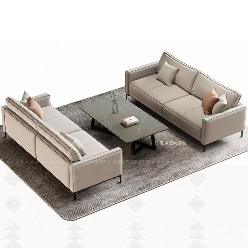 Sales Office Negotiation Sofa Set Italian Light Luxury Simple Modern Hotel Lobby Reception Area Rest Area Reception Sofa Sales Office Negotiation Sofa Set Italian Light Luxury Simple Modern Hotel Lobby Reception Area Rest Area Reception Sofa