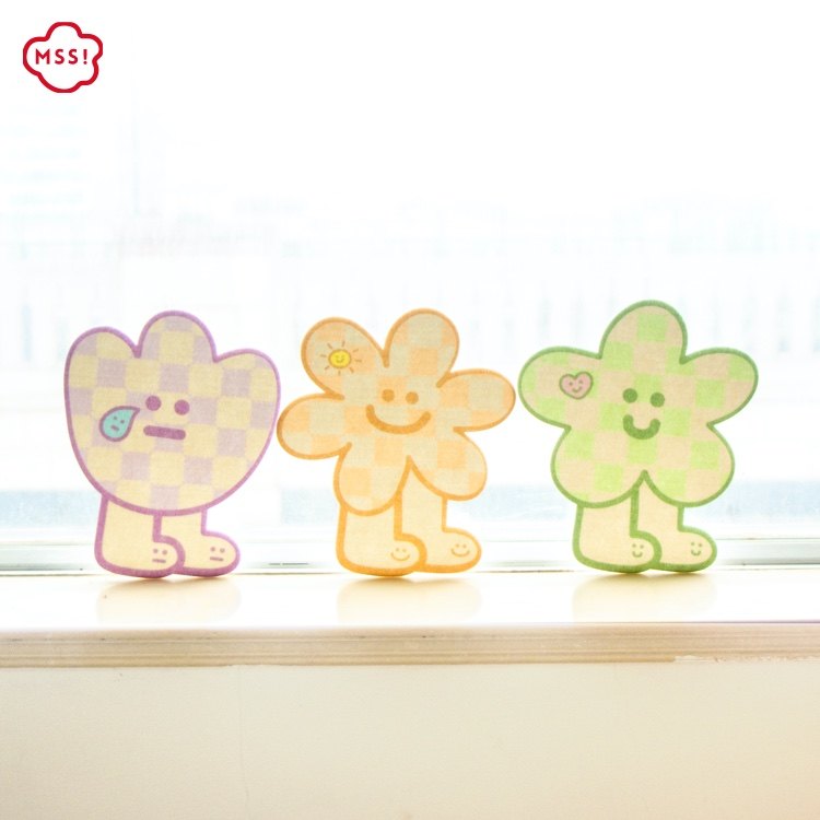 MSS Questrian Unbound a Series Grange Flower Flower Slip Rat Cushion Cups Padded Felt Wall Stickup Insulation Mat