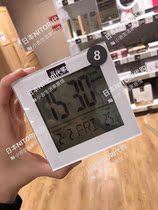 (Special cabinet) NITORI Nidauli acrylic electronic clock desktop clock