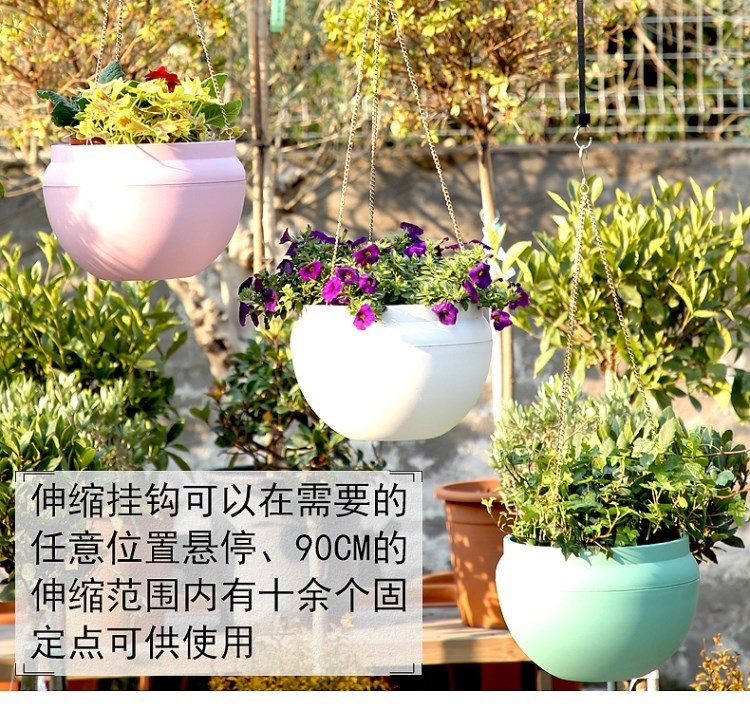 Sparrow chậu hoa làm vườn móc kính thiên văn sáng tạo các mặt hàng gia dụng có thể nâng dây treo cà rốt xanh móc - Nguồn cung cấp vườn dụng cụ làm vườn chuyên nghiệp
