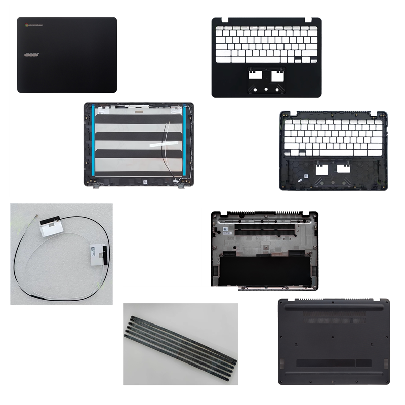 Cohgsh a Shell C Shell D Shell Bottom Shell Suitable for Acer Acer Chromebook R871 C871 Black