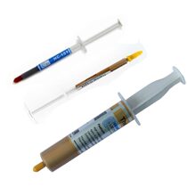 CPU silica gel heat dissipation Silicone thermal paste silicone grease heat dissipation paste small large needle type Gray Golden silicone grease