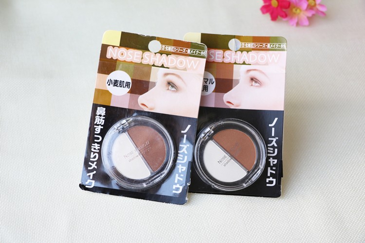 Nhật bản Da Chuang mặt hai màu ánh sáng cao công suất sửa chữa bột pan cao mũi bóng bột bóng bột trang điểm bột tạo khối highlight