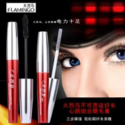 Hồng hạc không thể tin nổi trái tim tuyệt đẹp và dài kết hợp mascara kéo dài không thấm nước tăng trưởng chất lỏng đích thực