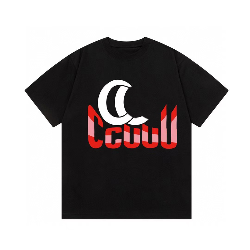 【107 Styles】26S Summer New Fashion T-Shirt with Letter Ccuuu, Loose Half-Sleeve, Pure Cotton Short-Sleeve for Men and Women 【107 Styles】26S Summer New Fashion T-Shirt with Letter Ccuuu, Loose Half-Sleeve, Pure Cotton Short-Sleeve for Men and Women