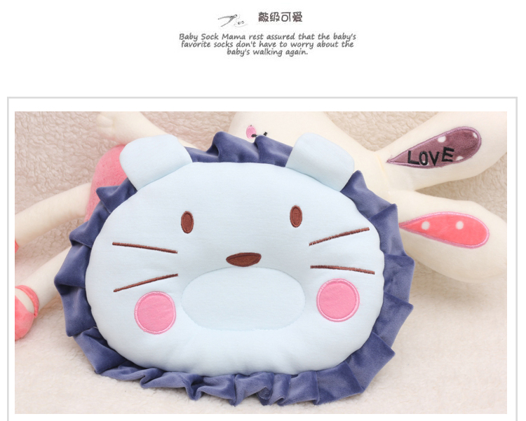 Gối cho bé 0-1-3 tuổi Bé chỉnh gối chống đầu gối trẻ sơ sinh cung cấp gối cotton màu sắc mùa thu đông - Túi ngủ / Mat / Gối / Ded stuff chăn quấn cho bé sơ sinh