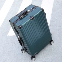 Ретро зеркальный алюминиевый рамка (темная ночная зеленая)