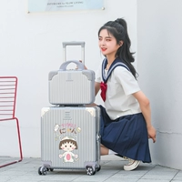 Роскошная серебряная мама алюминиевая рама/маленький маруко